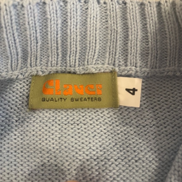 Carolina Blue Claver Sweater - Picture 3 of 4
